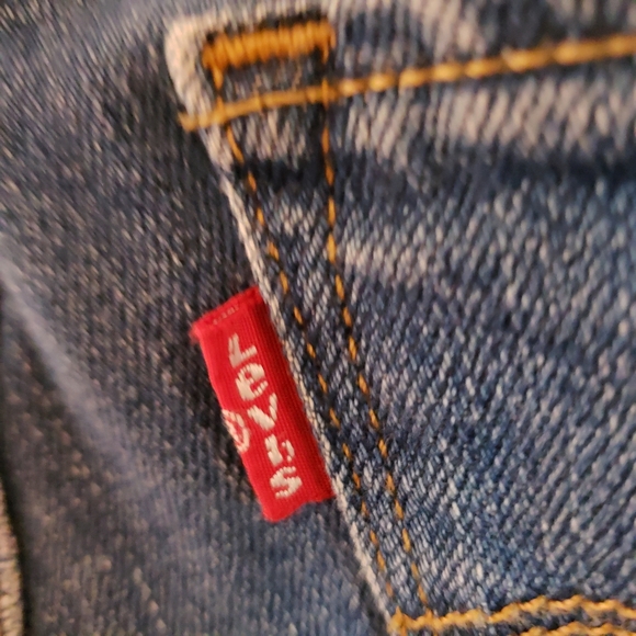 Levi's 711 Silver Stud Ankle Skinny Jeans - Picture 13 of 16